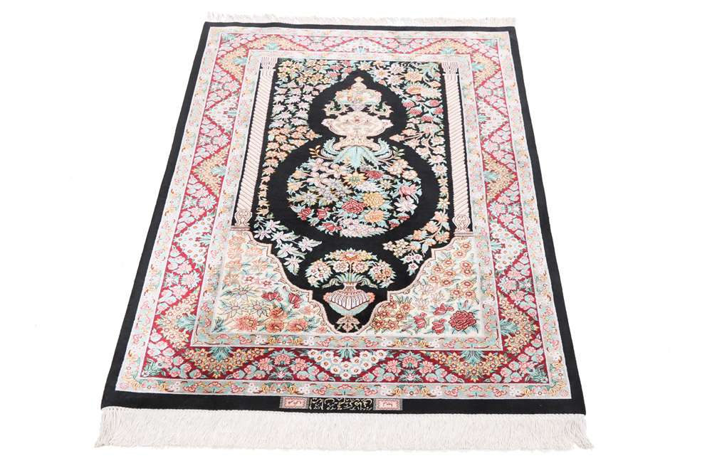 Persian rug Qom