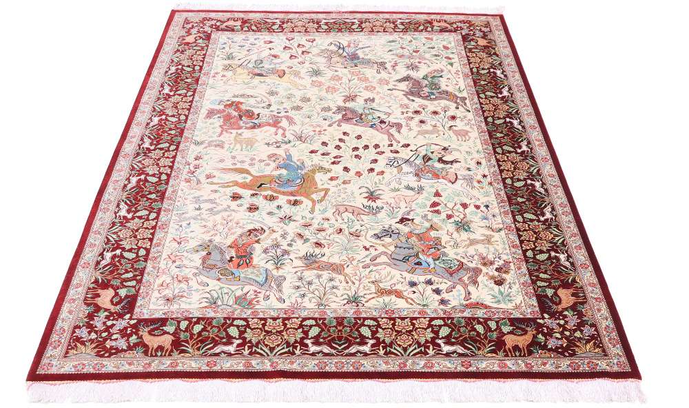 Persian rug Qom