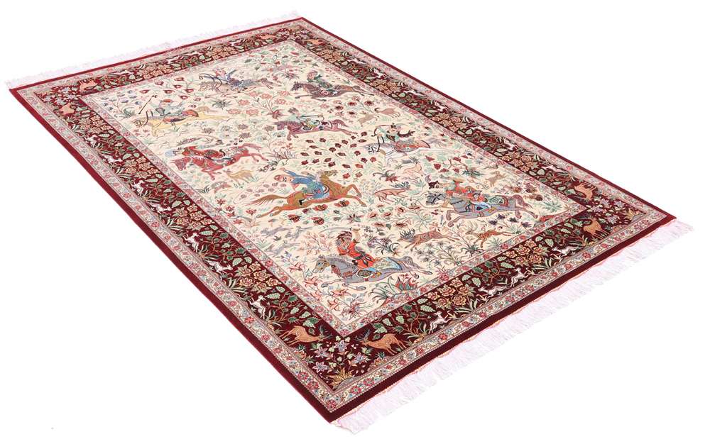 Persian rug Qom