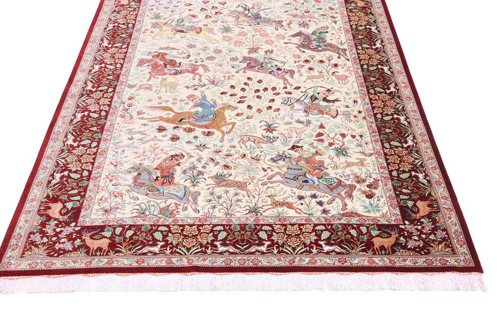 Persian rug Qom