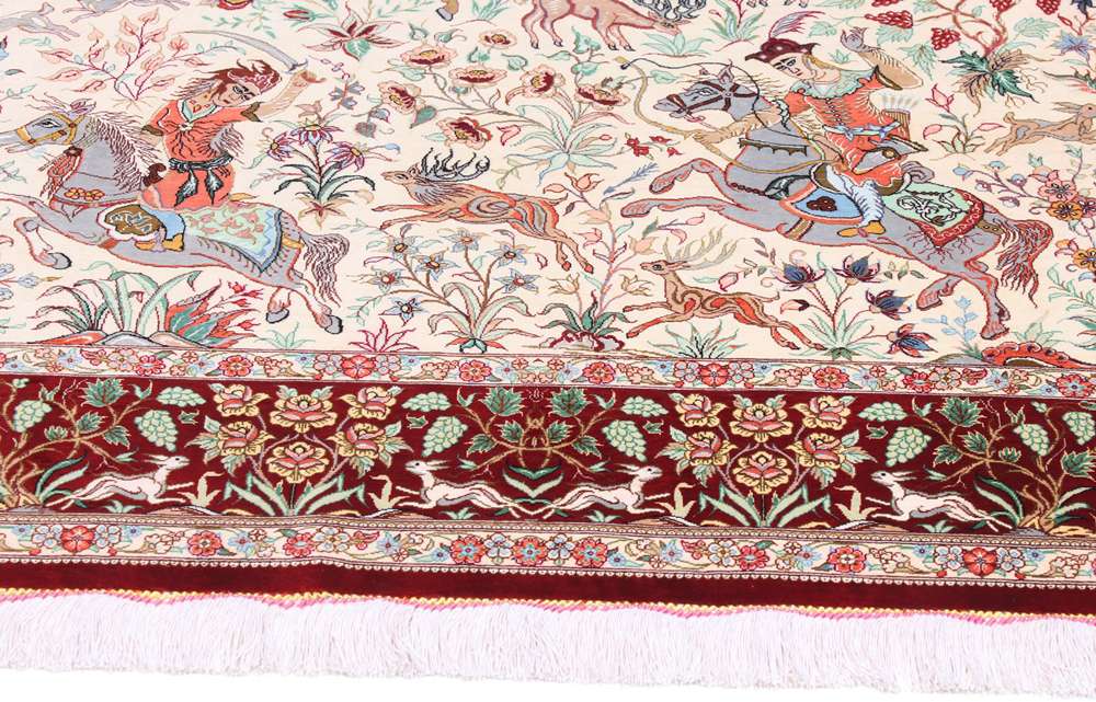 Persian rug Qom