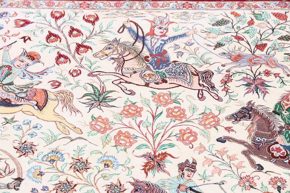 Persian rug Qom