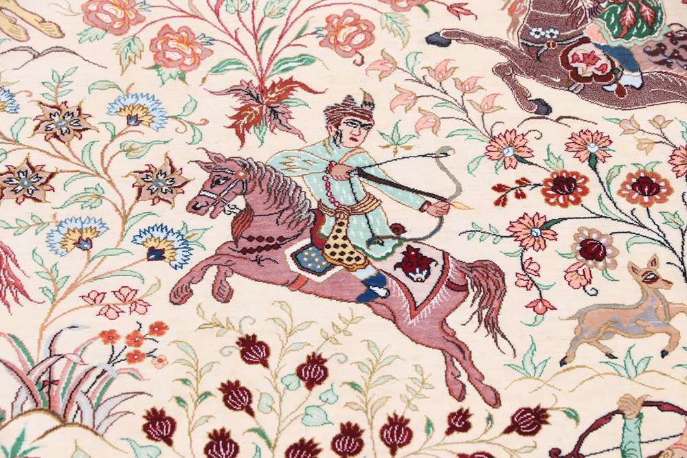 Persian rug Qom