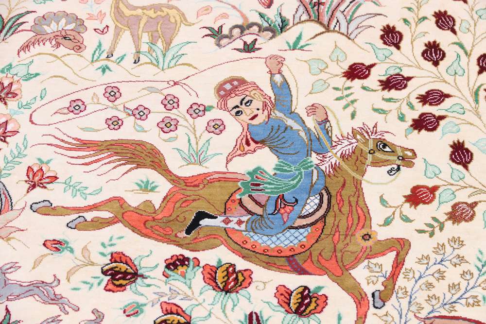 Persian rug Qom