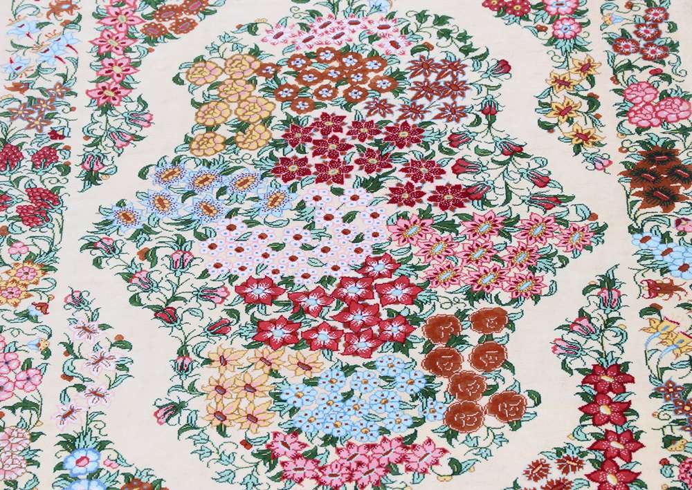 Persian rug Qom
