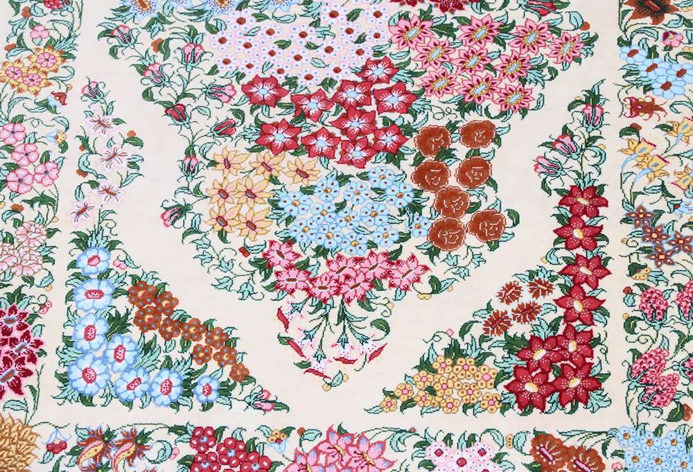 Persian rug Qom