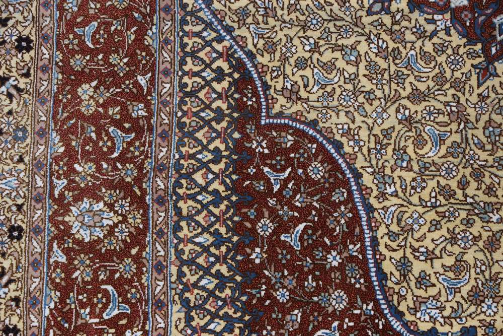 Persian rug Qom