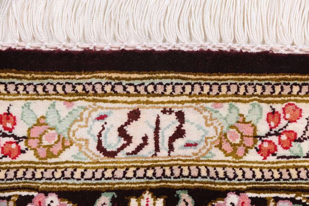 Persian rug Qom