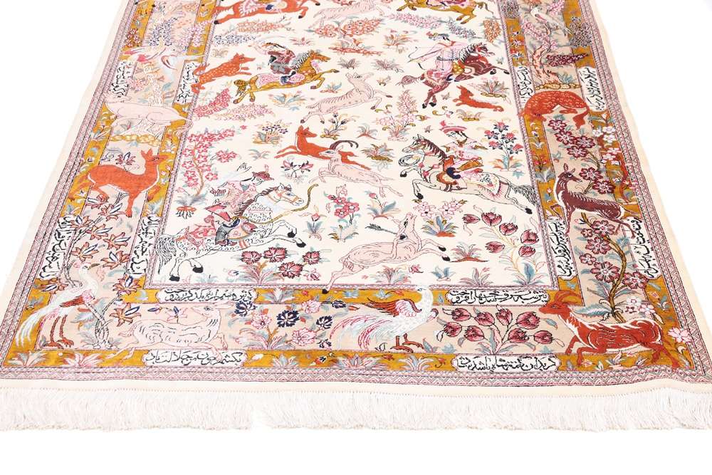 Persian rug Qom