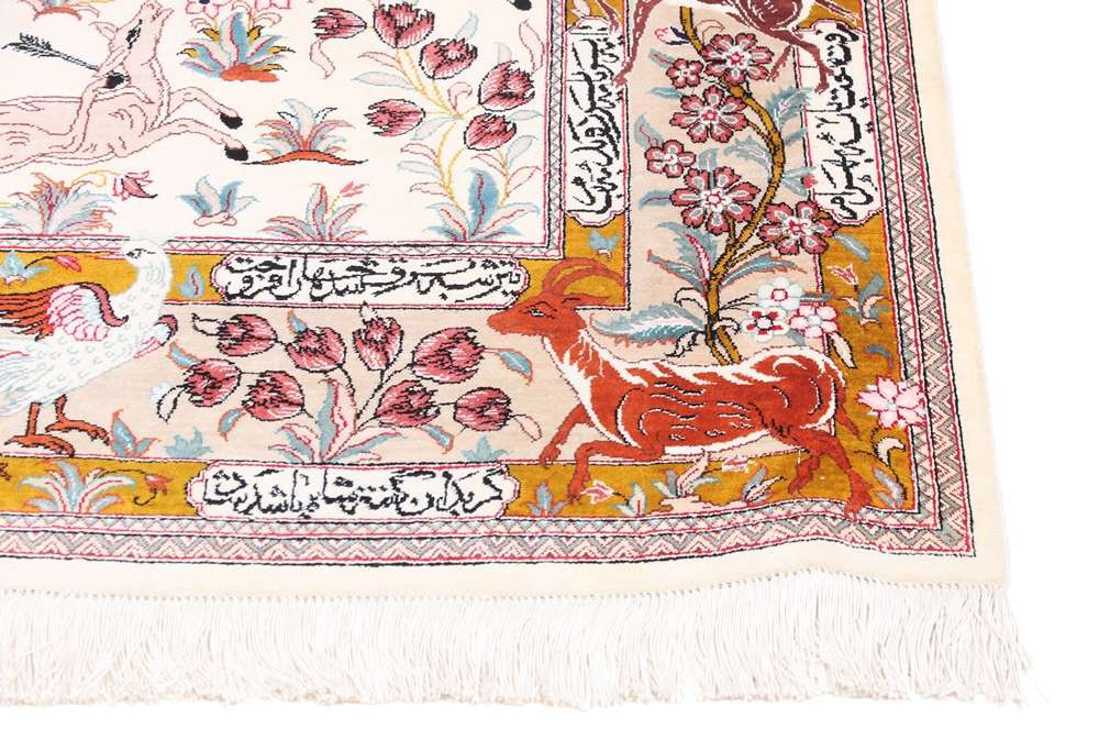 Persian rug Qom