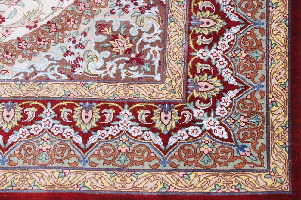 Persian rug Qom