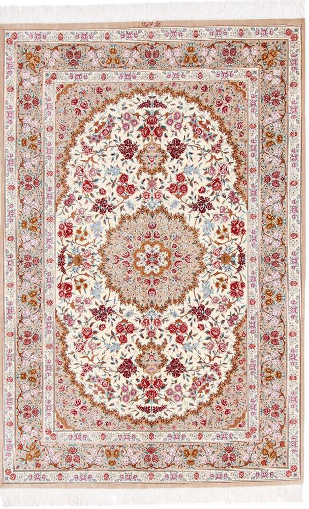 Persian rug Qom