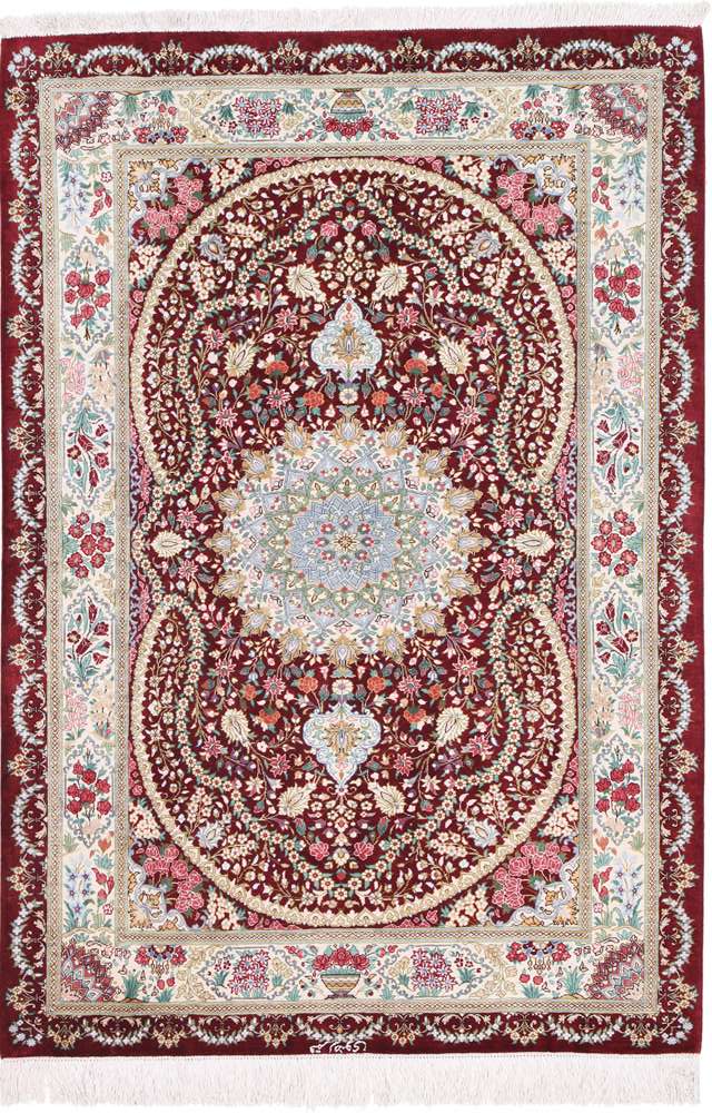 Persian rug Qom