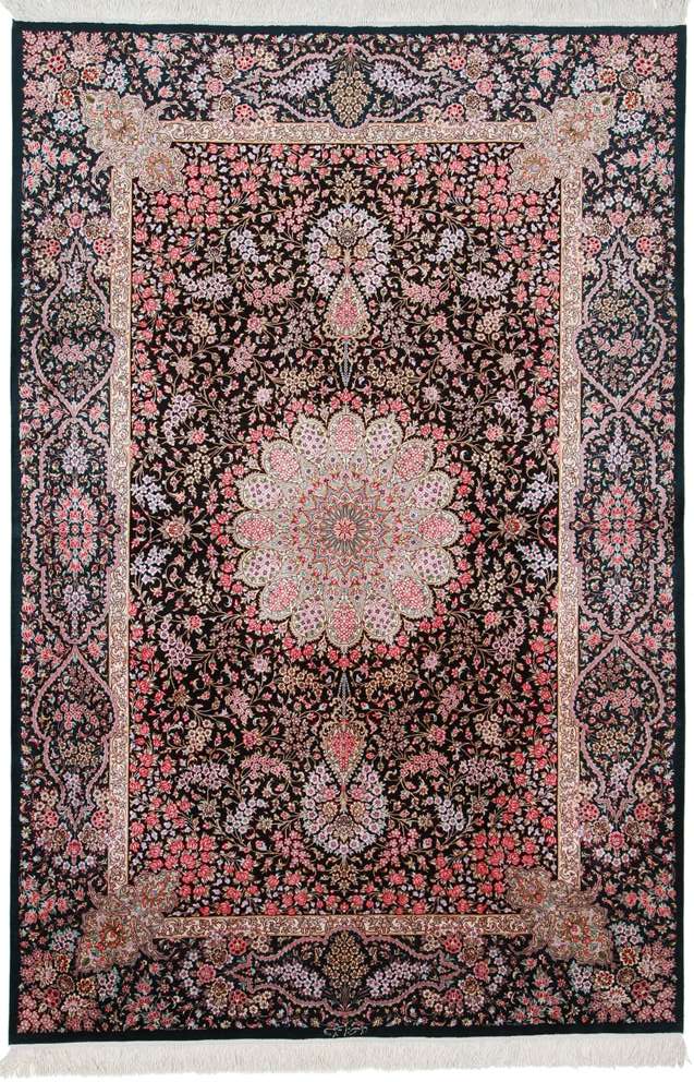 Persian rug Qom