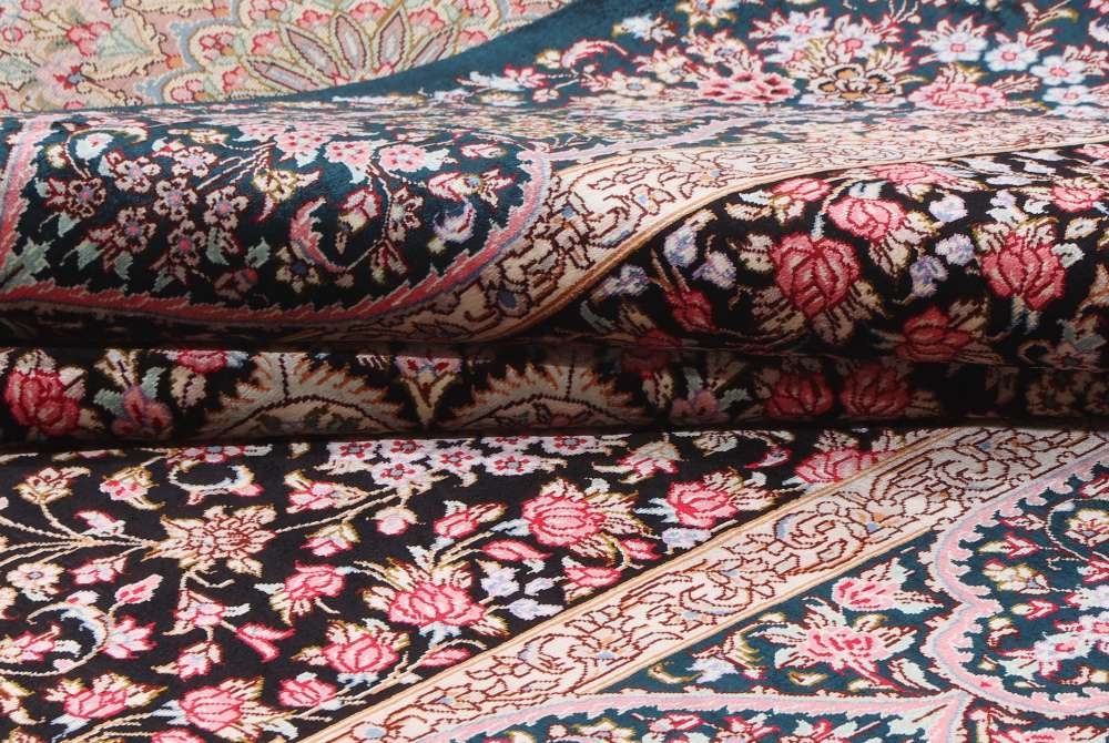 Persian rug Qom