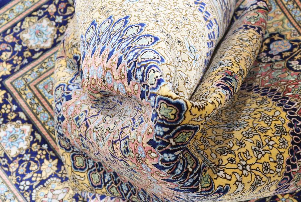 Persian rug Qom