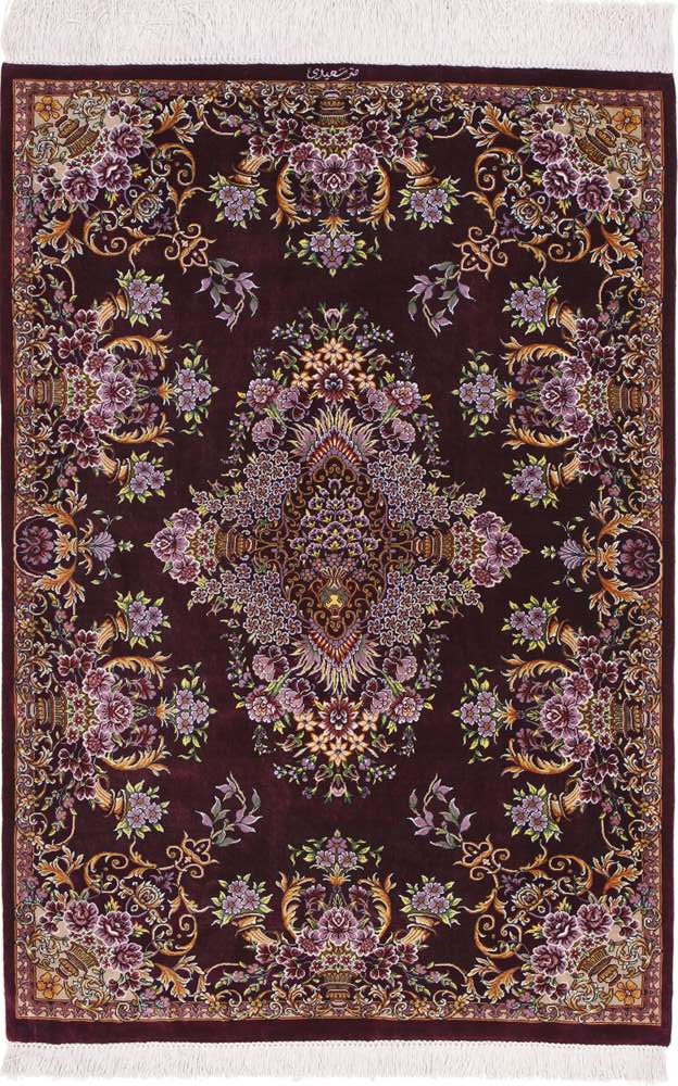 Perský koberec Qom