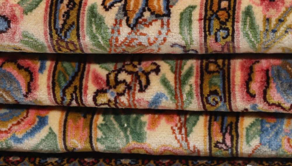 Persian rug Qom