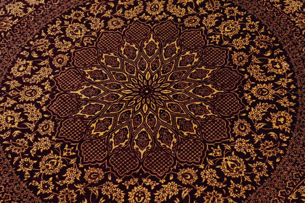 Persian rug Qom