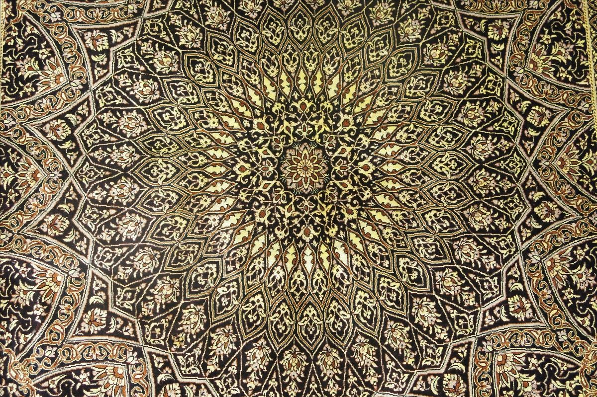 Orientální koberec Qom Hedvábí Imperial
