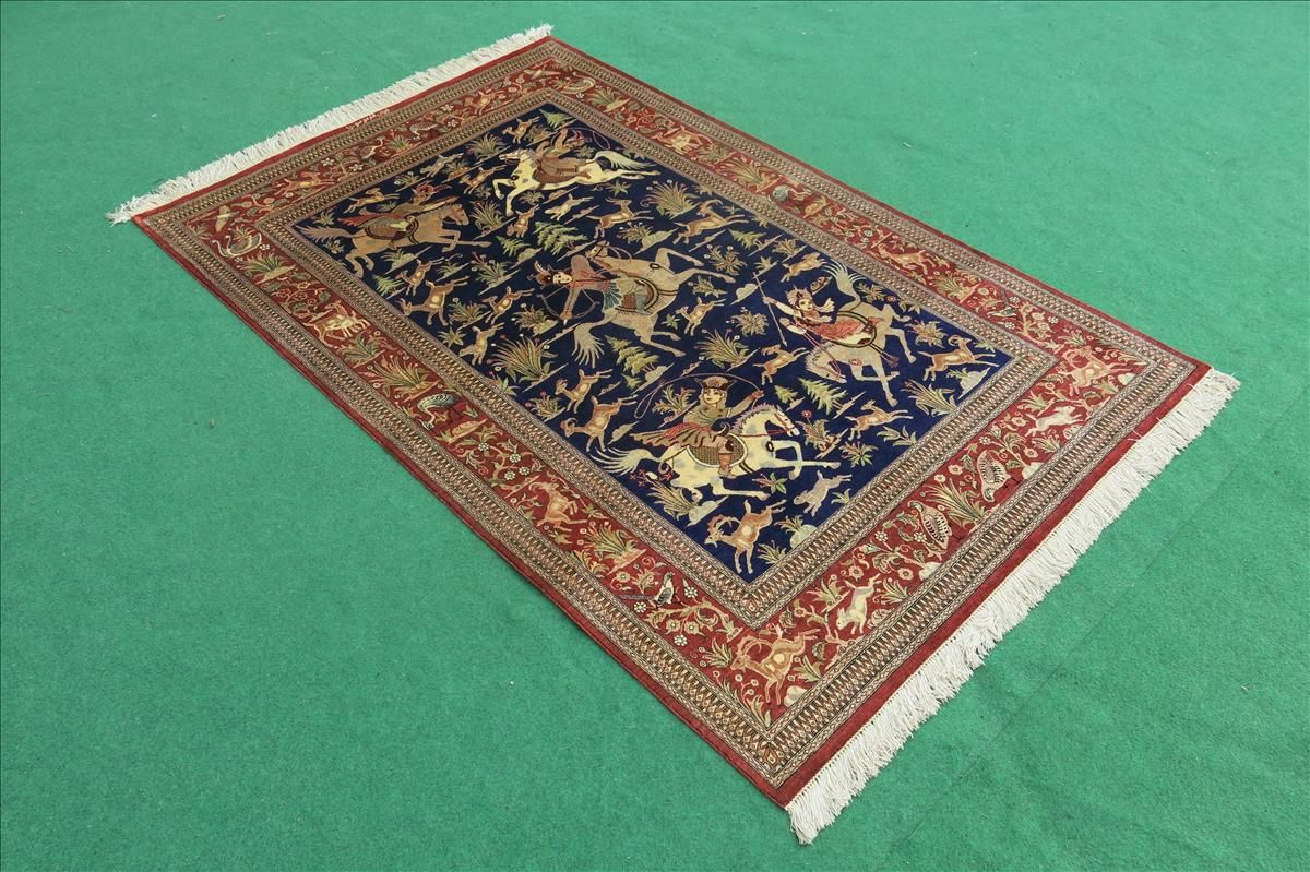 Oriental rug Ghom Silk Imperial