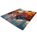 Modern rug Amazon Royal