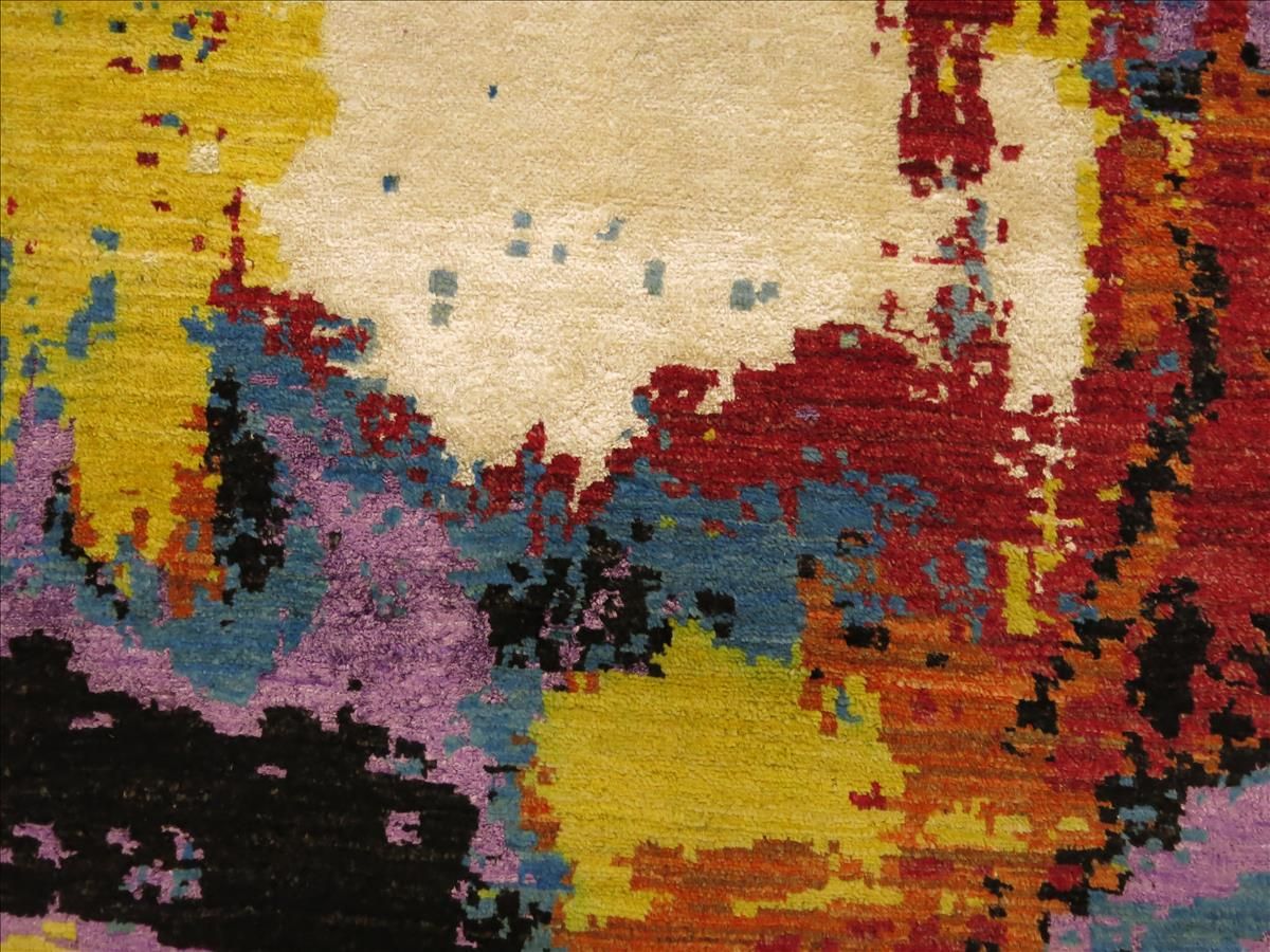 Modern rug Amazon Royal