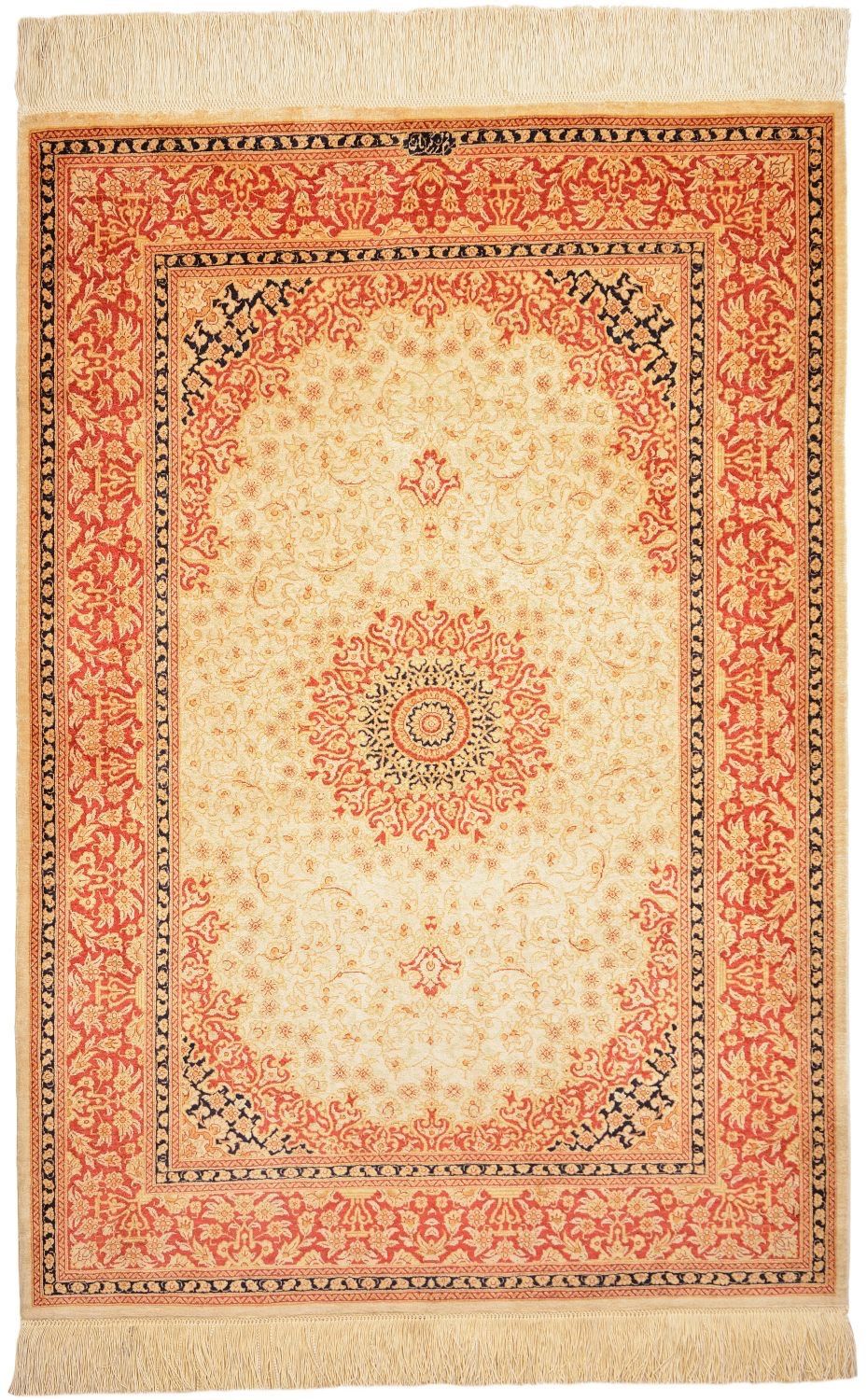 Oriental rug Ghom Silk Royal