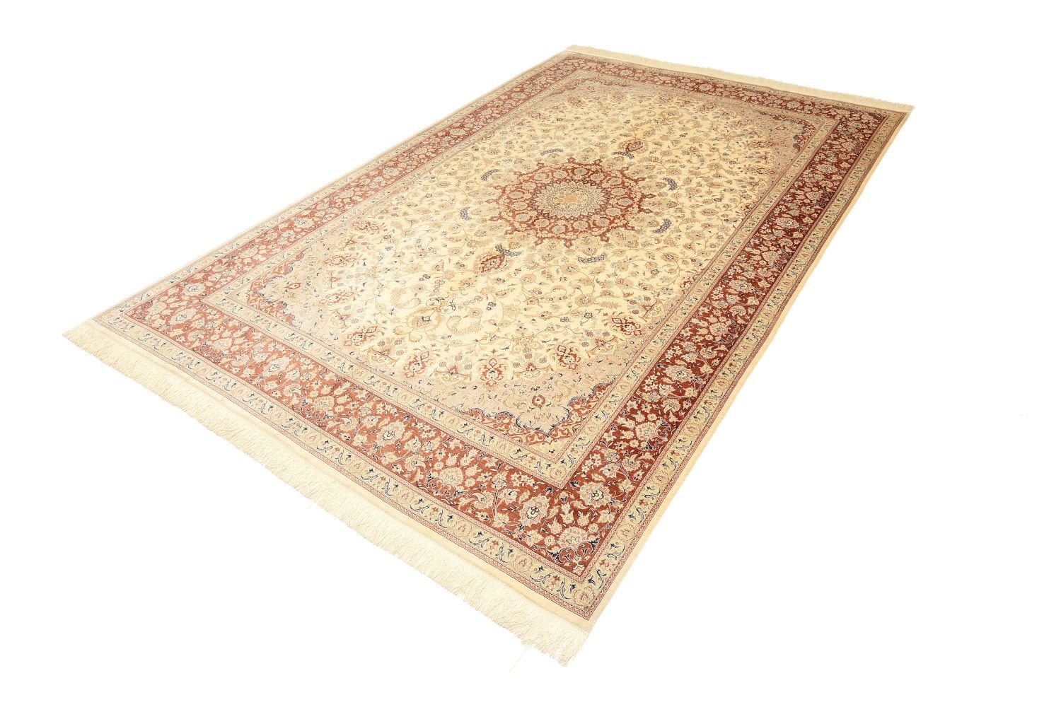 Oriental rug Ghom Silk Royal