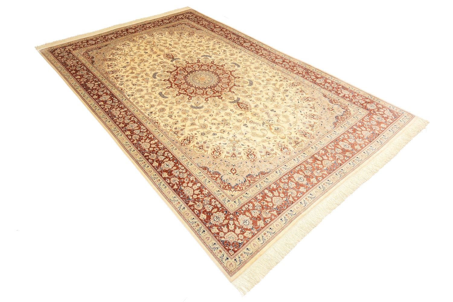 Oriental rug Ghom Silk Royal