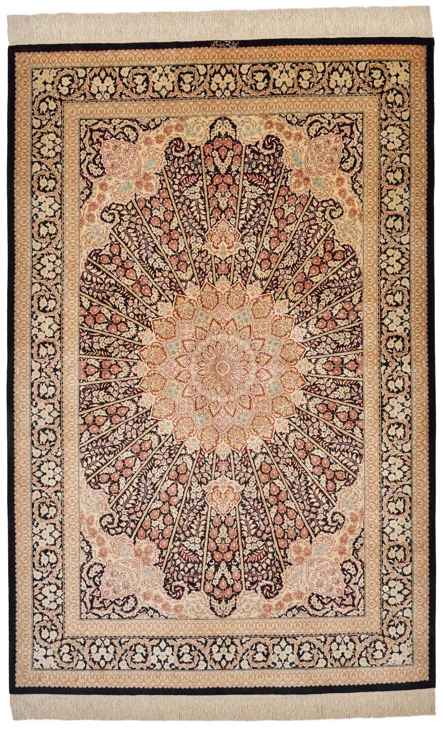 Orientální koberec Qom Hedvábí Royal