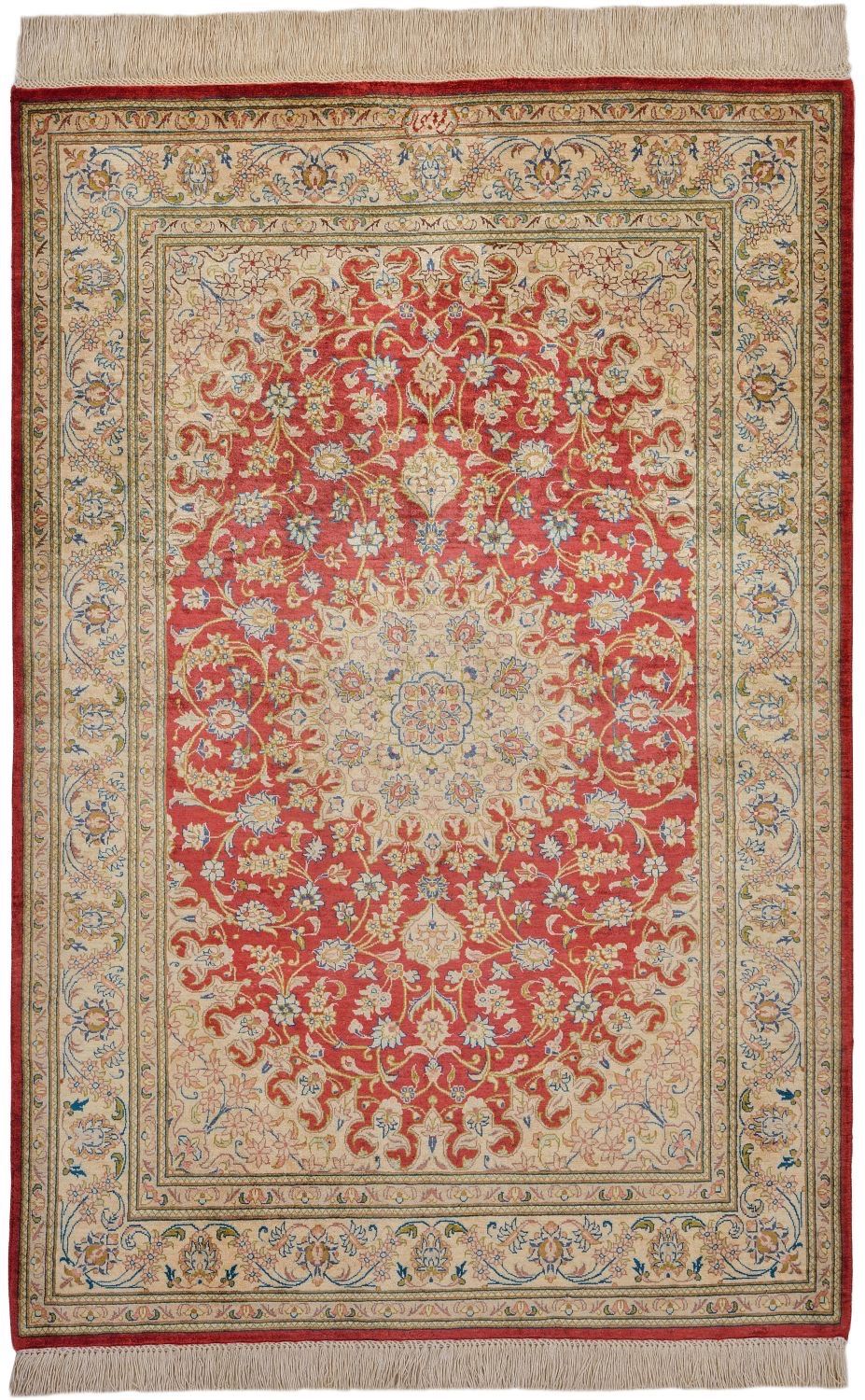 Orientální koberec Qom Hedvábí Royal