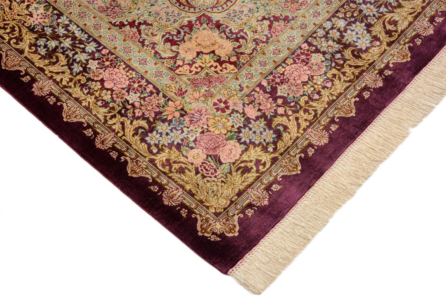 Oriental rug Ghom Silk Royal