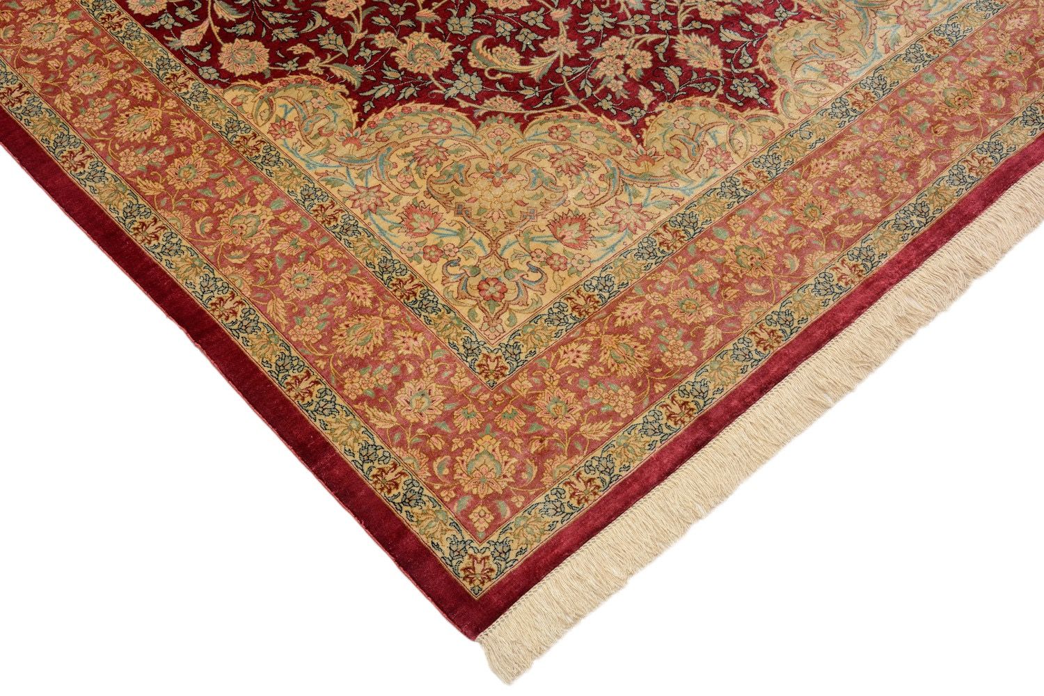 Oriental rug Ghom Silk Royal