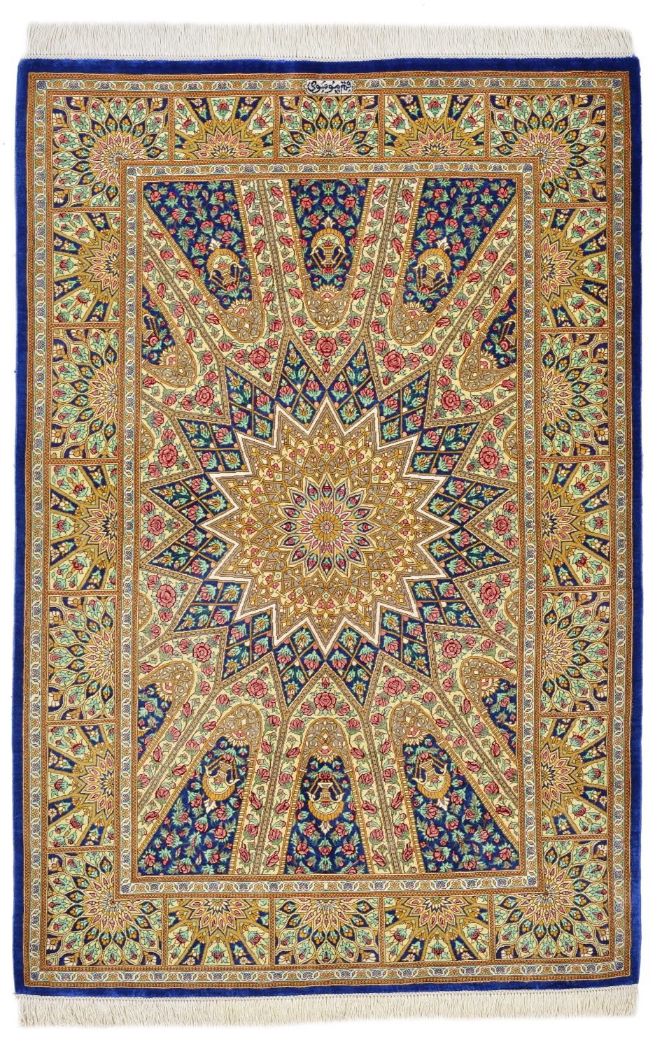 Orientální koberec Qom Hedvábí Royal