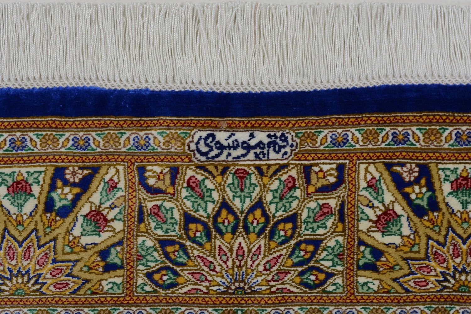 Orientální koberec Qom Hedvábí Royal