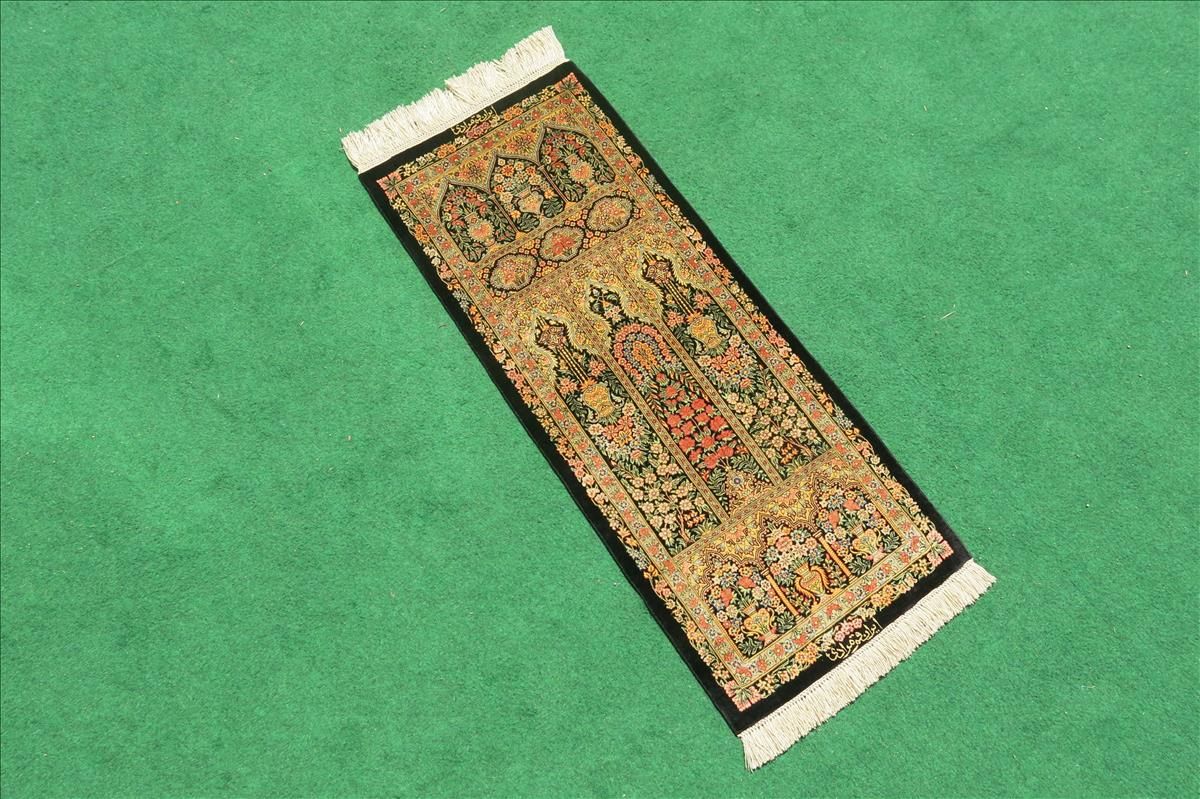 Orientální koberec Qom Hedvábí