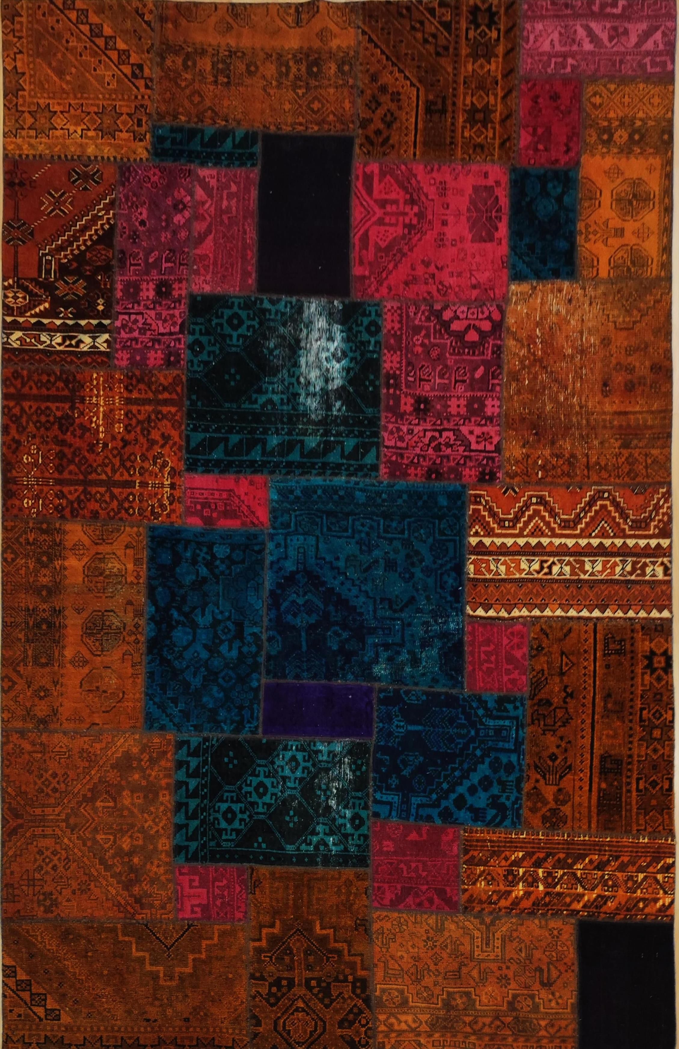 Moderní koberec Patchwork Modern
