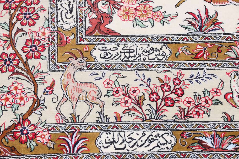 Persian rug Qom