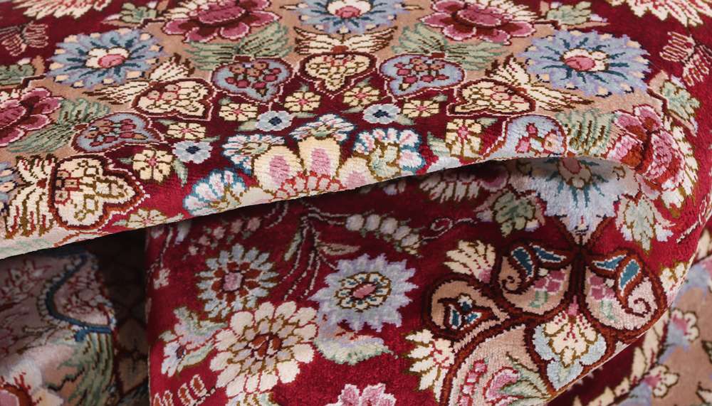 Persian rug Qom