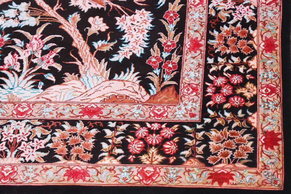 Persian rug Qom