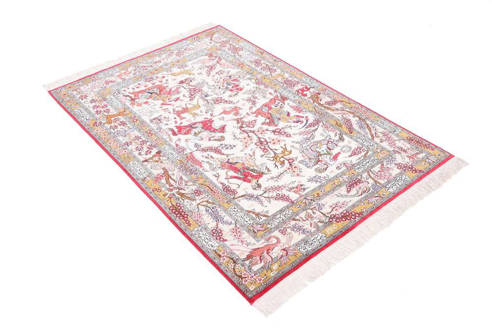 Persian rug Qom
