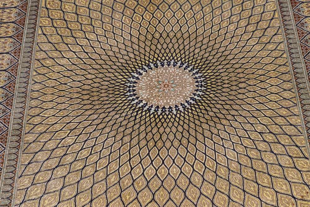 Persian rug Qom