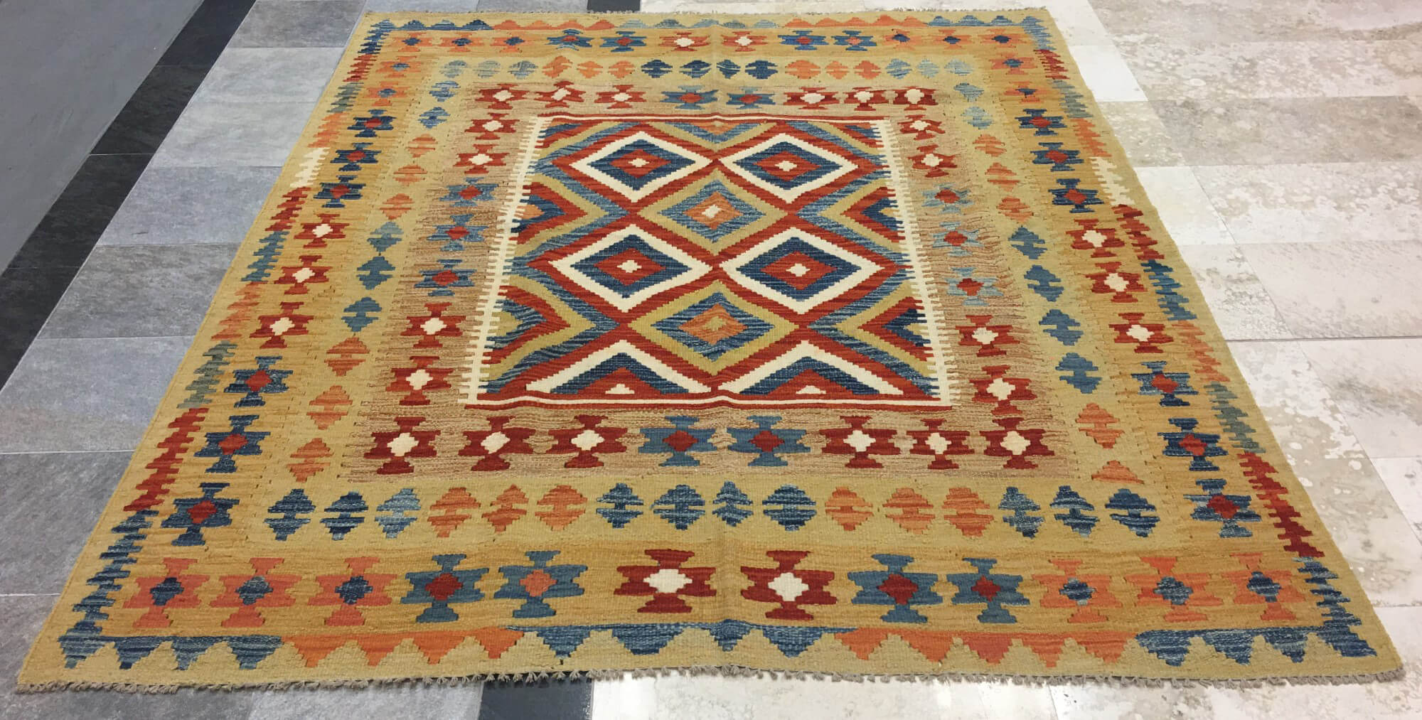 Oriental rug Kelim Waziri