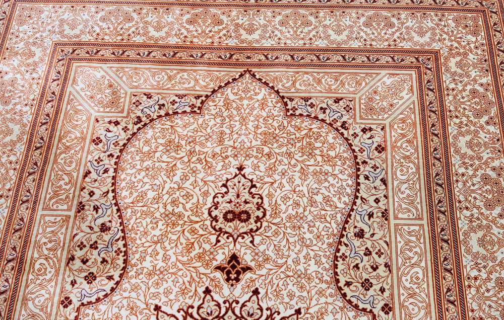 Persian rug Qom