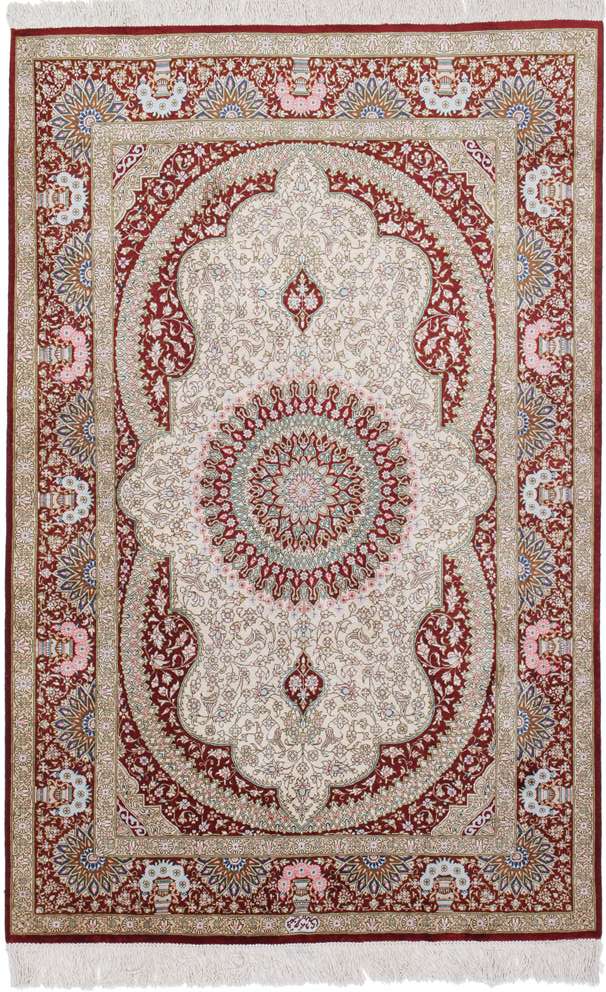 Persian rug Qom