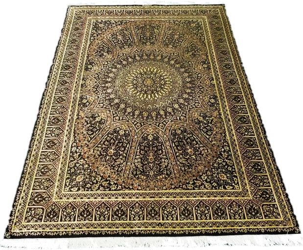 Orientální koberec Qom Hedvábí Imperial