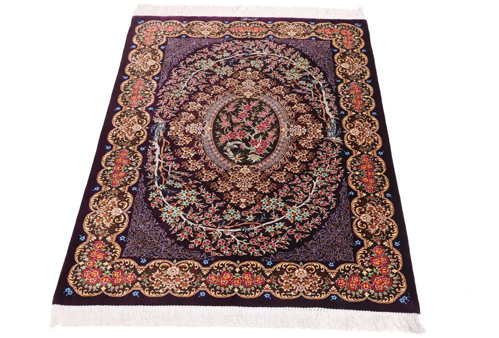 Persian rug Qom