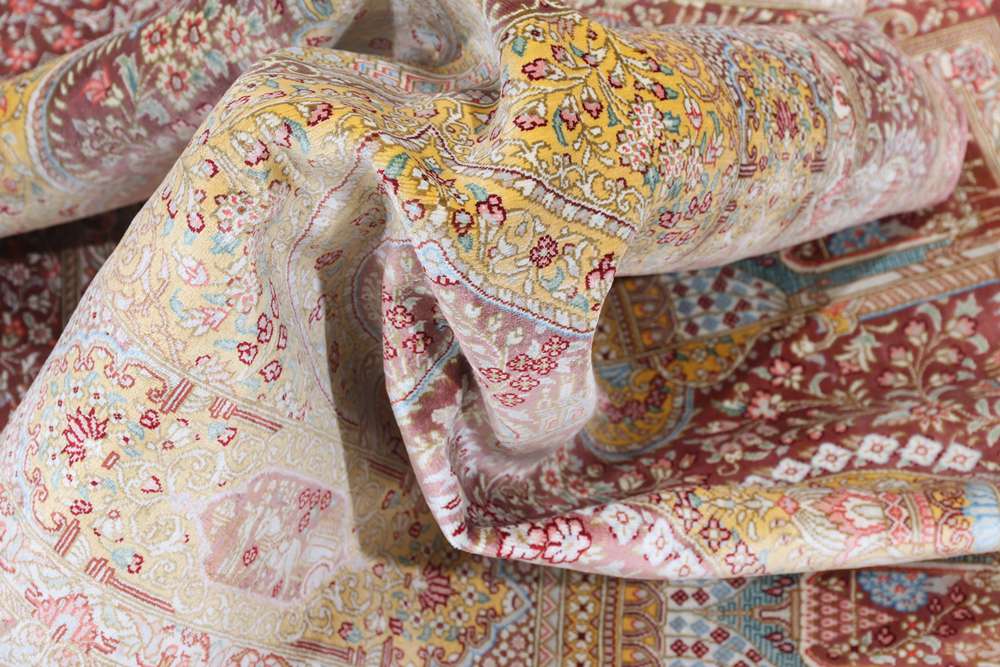 Persian rug Qom