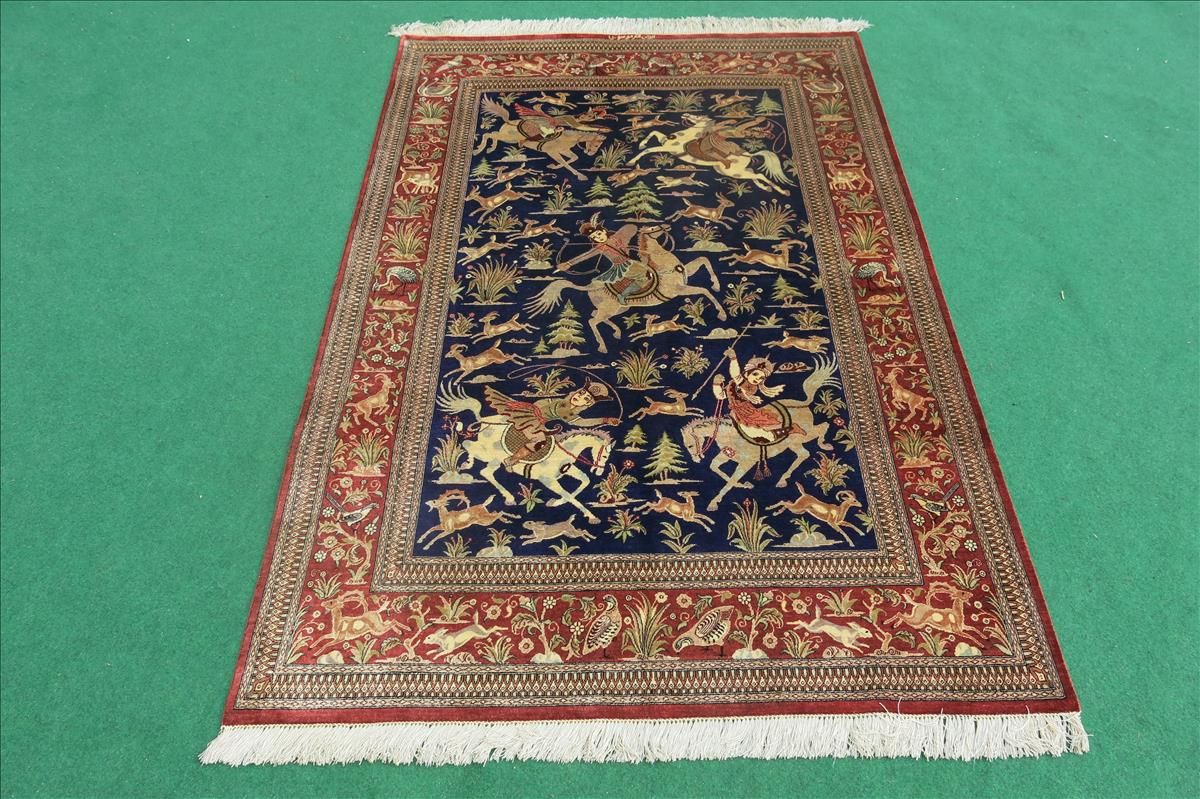 Orientální koberec Qom Hedvábí Imperial